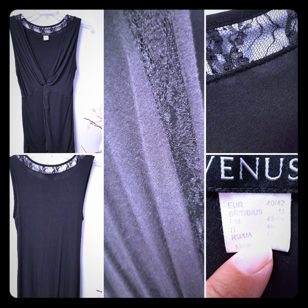 Sleeveless, lace inlay, blouse